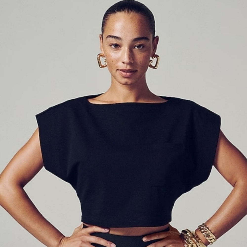 Jcrew Heart Hoop Earrings